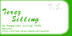 terez silling business card